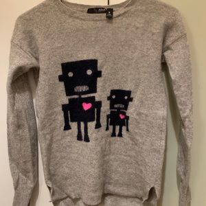 AQUA cashmere sweater